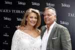 Amsterdam 8 juni 2017 
Talkies terras awards in het W hotel. Rene v Dam met zijn vrouw