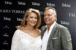 Amsterdam 8 juni 2017 
Talkies terras awards in het W hotel. Rene v Dam met zijn vrouw