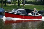 Amsterdam 29 mei 2017 
Rijk de Gooijer jr in de sloep / boot van zijn vader Rijk de Gooijer sr