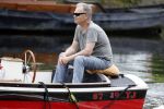 Amsterdam 29 mei 2017 
Rijk de Gooijer jr in de sloep / boot van zijn vader Rijk de Gooijer sr