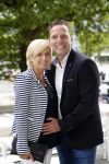 Rotterdam 16 juni 2017
Opening blushing Rotterdam van Gordon . Rob Geus met zijn zwangere vrouw