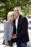 Rotterdam 16 juni 2017
Opening blushing Rotterdam van Gordon . Rob Geus met zijn zwangere vrouw