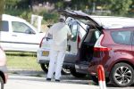 Vinkeveen 20 juni 2017
Rob Oudkerk loopt vanaf een recreatiewoning in Vinkeveen naar zijn auto