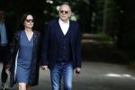 Vught 13 juni 2017
Herdenkingsdienst/ begrafenis van Sandra Reemer in kasteel Maurick. Rob de Nijs met zijn vrouw Henriette