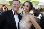 Amsterdam 17 juni 2017  
Amsterdam diner in het AFAS music hall in Amsterdam. Romy Monteiro met Albert Verlinde
