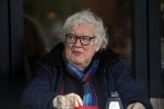 Amsterdam 7 juni 2017
Rudi Fuchs op terras op de beethovenstraat