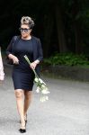 Vught 13 juni 2017
Herdenkingsdienst/ begrafenis van Sandra Reemer in kasteel Maurick. 
Ruth Jacott
