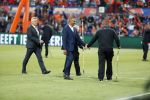 Rotterdam 9 juni 2017
Nederland - Luxemburg in de kuip . De wedstrijd dat Wesley Sneijder record international wordt en waar Ruud Gullit en Dick Advocaat voor het eerst bondscoach en assistent zijn. Yolanthe Sneijder Cabau zit op de tribune met zoons Jessey en Xess Xava