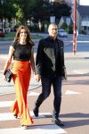 Nieuwegein 10 juni 2017
Ruud Gullit en zijn vriendin Karin de Rooij op weg naar festje Wesley Sneijder