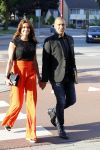 Nieuwegein 10 juni 2017
Ruud Gullit en zijn vriendin Karin de Rooij op weg naar festje Wesley Sneijder