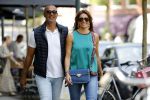 Amsterdam 17 mei 2017
Ruud Gullit en zijn vriendin Karin de Rooij