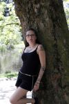 Amsterdam 15 juni 2017 
Sanne Kraaijkamp in het vondelpark.