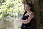 Amsterdam 15 juni 2017 
Sanne Kraaijkamp in het vondelpark.