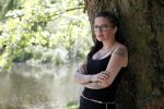 Amsterdam 15 juni 2017 
Sanne Kraaijkamp in het vondelpark.