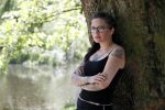 Amsterdam 15 juni 2017 
Sanne Kraaijkamp in het vondelpark.
