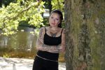 Amsterdam 15 juni 2017 
Sanne Kraaijkamp in het vondelpark.
