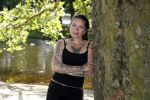 Amsterdam 15 juni 2017 
Sanne Kraaijkamp in het vondelpark.