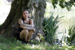 Amsterdam 15 juni 2017 
Sanne Kraaijkamp in het vondelpark.