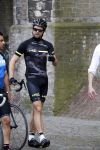 Alkmaar 17 mei 2017
Olcay Gulsen Leontie v Moorsel en Simon Keizer fiets voor de kankerbestrijding