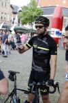 Alkmaar 17 mei 2017
Olcay Gulsen Leontie v Moorsel en Simon Keizer fiets voor de kankerbestrijding