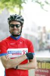 Alkmaar 17 mei 2017
Olcay Gulsen Leontie v Moorsel en Simon Keizer fiets voor de kankerbestrijding