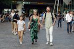 Amsterdam 21 juni 2017 
Sonja Silva met haar zoon en partner Pyke Pos.
