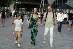 Amsterdam 21 juni 2017 
Sonja Silva met haar zoon en partner Pyke Pos.