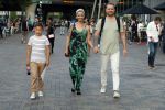 Amsterdam 21 juni 2017 
Sonja Silva met haar zoon en partner Pyke Pos.