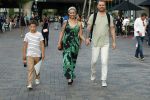 Amsterdam 21 juni 2017 
Sonja Silva met haar zoon en partner Pyke Pos.