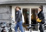 Amsterdam 8 juni 2017
Holly Brood met haar vriend Soy Kroon in het centrum van Amsterdam