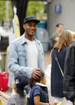 Amsterdam 17 juni 2017
Premiere Verschrikkelijke Ikke in Pathe Arena. Sunnery james met zijn zoon Phyllon Gorre