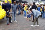 Amsterdam 17 juni 2017
Premiere Verschrikkelijke Ikke in Pathe Arena. Sunnery james met zijn zoon Phyllon Gorre