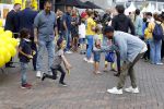 Amsterdam 17 juni 2017
Premiere Verschrikkelijke Ikke in Pathe Arena. Sunnery james met zijn zoon Phyllon Gorre