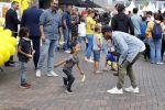 Amsterdam 17 juni 2017
Premiere Verschrikkelijke Ikke in Pathe Arena. Sunnery james met zijn zoon Phyllon Gorre