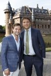 Haarzuilens 21 juni 2017
Haringparty bij kasteel de Haar. Thomas Rietrae met een collega