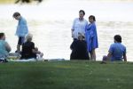 Amsterdam Amsterdamse Bos 17 juni 2017
Vincent Croiset met zijn zoons , zijn vriendin Tina de Bruin en hun baby Teddy , Annemarie Jung en Eva v d Gught met man en dochter
