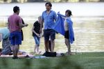 Amsterdam Amsterdamse Bos 17 juni 2017
Vincent Croiset met zijn zoons , zijn vriendin Tina de Bruin en hun baby Teddy , Annemarie Jung en Eva v d Gught met man en dochter