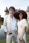 Haarzuilens 21 juni 2017
Haringparty bij kasteel de Haar. Wendy Brouwer met haar vriend Michiel Borstlap