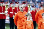 Rotterdam 9 juni 2017
Nederland - Luxemburg in de kuip . De wedstrijd dat Wesley Sneijder record international wordt en waar Ruud Gullit en Dick Advocaat voor het eerst bondscoach en assistent zijn. Yolanthe Sneijder Cabau zit op de tribune met zoons Jessey en Xess Xava