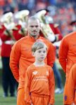 Rotterdam 9 juni 2017
Nederland - Luxemburg in de kuip . De wedstrijd dat Wesley Sneijder record international wordt en waar Ruud Gullit en Dick Advocaat voor het eerst bondscoach en assistent zijn. Yolanthe Sneijder Cabau zit op de tribune met zoons Jessey en Xess Xava