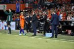 Rotterdam 9 juni 2017
Nederland - Luxemburg in de kuip . De wedstrijd dat Wesley Sneijder record international wordt en waar Ruud Gullit en Dick Advocaat voor het eerst bondscoach en assistent zijn. Yolanthe Sneijder Cabau zit op de tribune met zoons Jessey en Xess Xava