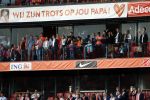 Rotterdam 9 juni 2017
Nederland - Luxemburg in de kuip . De wedstrijd dat Wesley Sneijder record international wordt en waar Ruud Gullit en Dick Advocaat voor het eerst bondscoach en assistent zijn. Yolanthe Sneijder Cabau zit op de tribune met zoons Jessey en Xess Xava