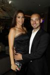 Utrecht 11 juni 2017
Gala van Wesley Sneijder in het v d Valk Hotel Utrecht. Wesley met zijn vrouw Yolanthe Sneijder Cabau