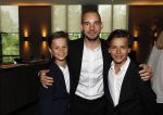 Utrecht 11 juni 2017
Gala van Wesley Sneijder in het v d Valk Hotel Utrecht. Wesley met Daniel de Vries en een vriendje
