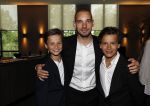 Utrecht 11 juni 2017
Gala van Wesley Sneijder in het v d Valk Hotel Utrecht. Wesley met Daniel de Vries en een vriendje