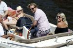 Amsterdam 26 mei 2017 
Wesly Bronkhorst met zijn nieuwe vriendin Marieke v Rootselaar en familie aan het varen met zijn sloep