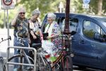 Amsterdam 3 juni 2017 
Xaviera Hollander met haar man Philip de Haan in Amsterdam
