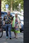 Amsterdam 3 juni 2017 
Xaviera Hollander met haar man Philip de Haan in Amsterdam