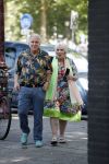 Amsterdam 3 juni 2017 
Xaviera Hollander met haar man Philip de Haan in Amsterdam