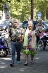Amsterdam 3 juni 2017 
Xaviera Hollander met haar man Philip de Haan in Amsterdam
